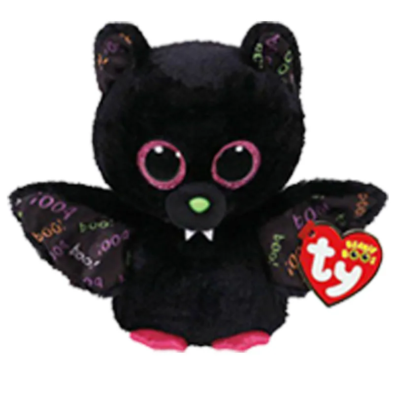 Ty Beanie Boos Big Eyes Unicorn Fox Cat Penguin Poodle Owl Plush Stuffed Animal Super Soft Bedside Toys Doll Gift For Kids 15CM