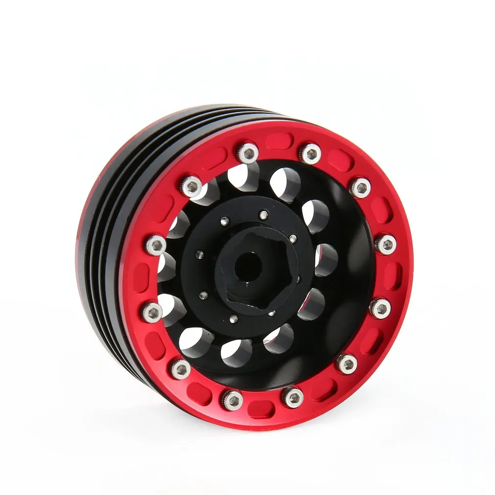 1 пара/2 пары сплав 9 ЧПУ Beadlock колеса диски для 1/10 RC Гусеничный осевой SCX10 II 90046 Traxxas