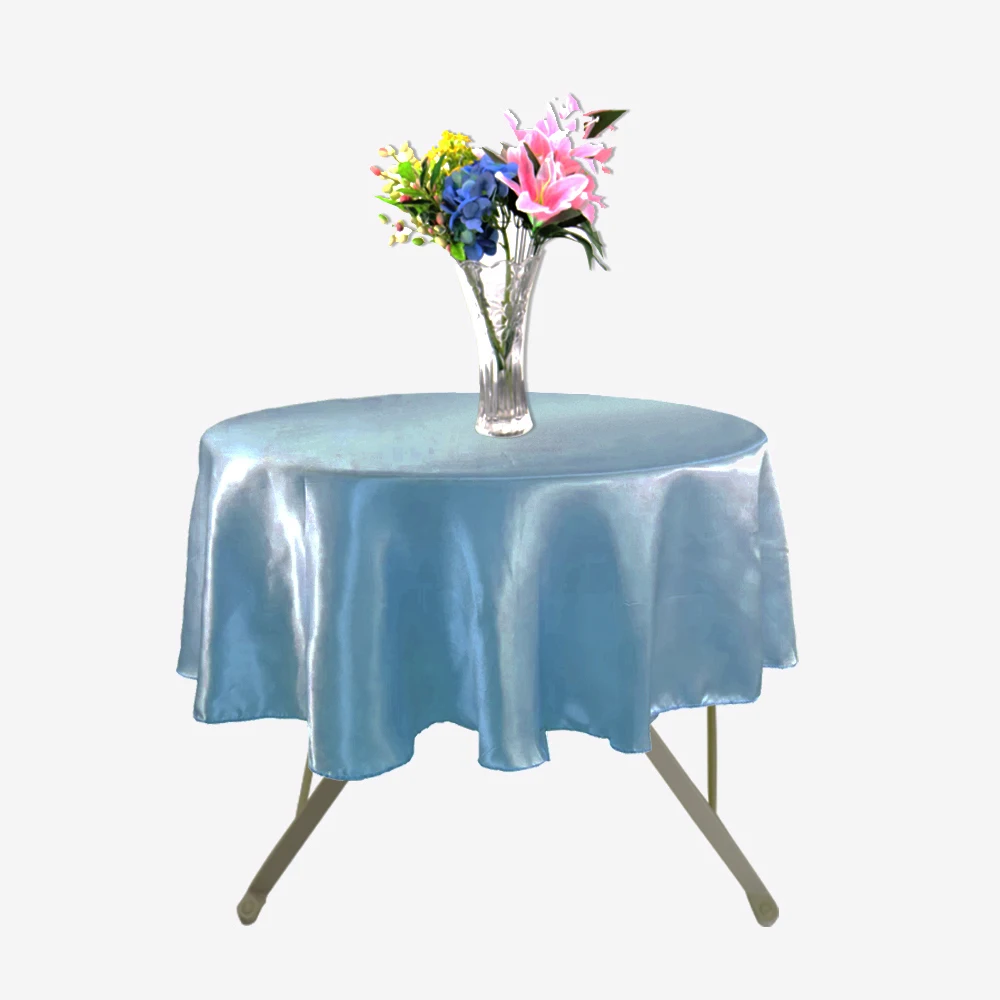 H01f176c782be47e9a0b9c55acc760bcft Multicolor Round Satin Tablecloth Wedding Party Table Cloth Tableware Decoration Home Banquet Cover Restaurant Table Decor 145cm Mallzona