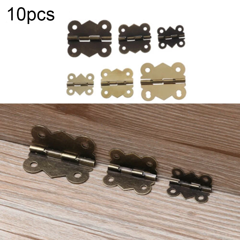 10 шт., в форме бабочки Кухня шкафных петель шкаф со стеклянными дверями петли набор аксессуаров