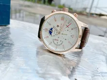 LIGE-reloj analógico con correa de cuero de moda para hombre, accesorio de pulsera de cuarzo resistente al agua con tapa luminosa, complemento Masculino de marca de lujo, nuevo, 2021