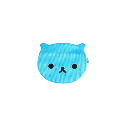 blue bear Мультяшный сетчатый бюстгальтер, мешки для стирки с молнией для защиты деликатного нижнего белья - Цвет: blue bear