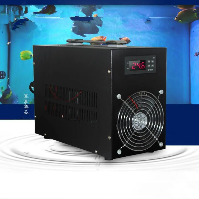 

Aquarium chiller Small and medium fish tank silent electronic refrigeration thermostat Aquarium cooling and cooling machine
