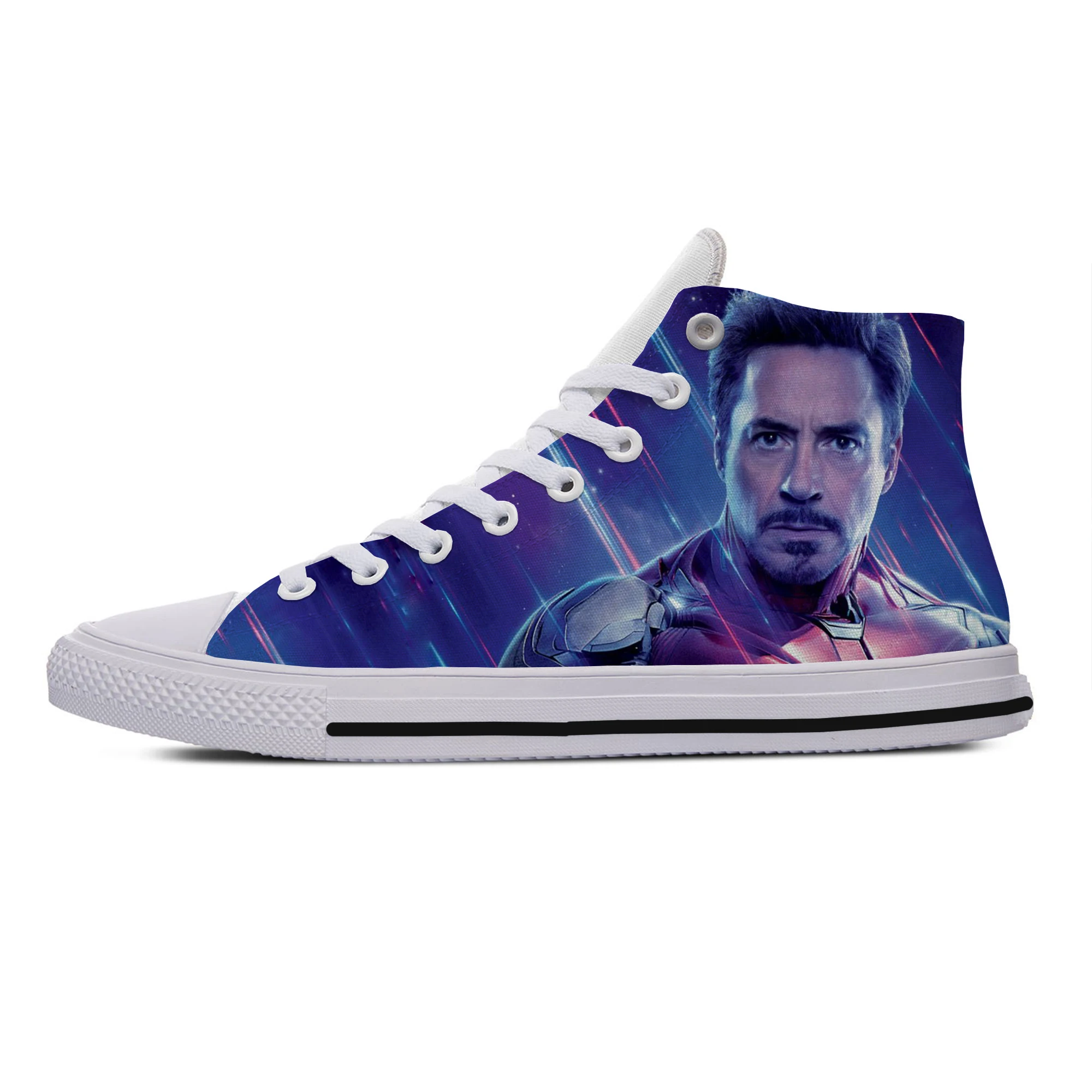 

The Avengers heros Breathable High Top Summer Canvas Fashion Lightweight Shoes Sneakers for Women Men