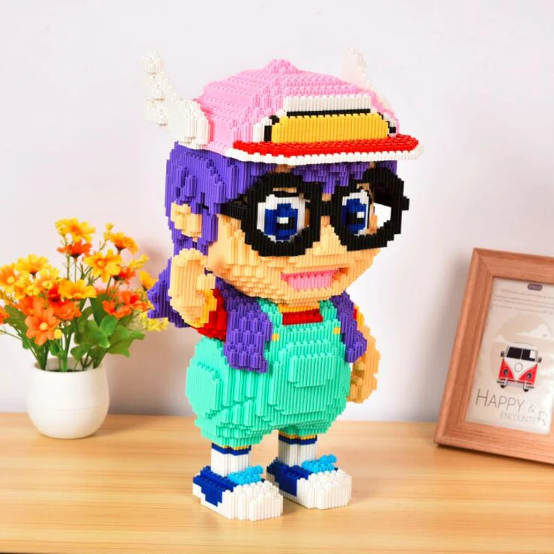 Xizai Аниме Doraemon Super Mario Luigi One кусок Luffy Arale Наруто Какаши ниндзя Hero DIY модель мини