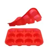 12 Cup Silicone Mold Muffin Cupcake Baking Pan Non Stick Dishwasher Microwave Safe Silicone Baking Mold #1 ► Photo 3/6