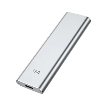 

DM M.2 NGFF to TYPE C 3.1 External SSD Hard Disk Enclosure for M.2 SATA SSD USB 3.1 2230/2242/2260/2280