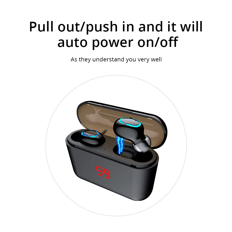 HBQ Q32 TWS Bluetooth 5 0 наушники беспроводные свободные руки спортивные Игровые с