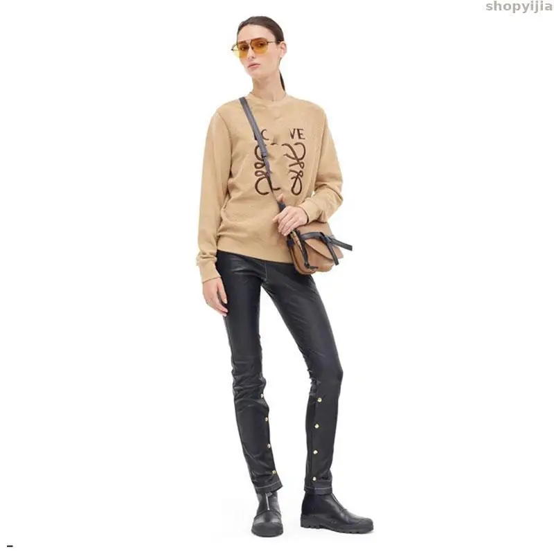 

New Autumn Winter New Woman Tops Embroidery Women's Sweatshirt Clothes Casual Sportswear Pullover Letter