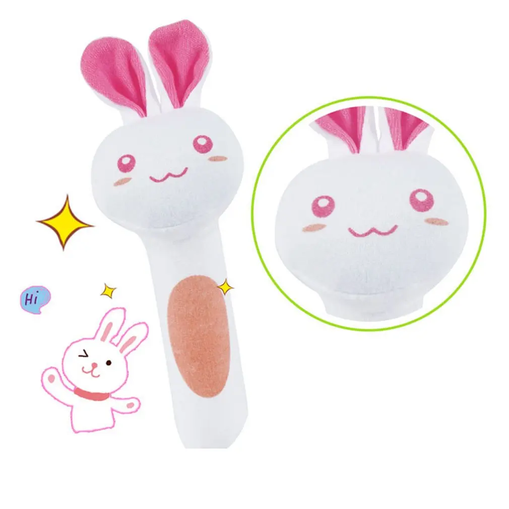 BB stick baby toy plush hand rattle bb stick animal bb stick hand rattle baby hand fleece rattle cartoon toy cars for toddlers rattle