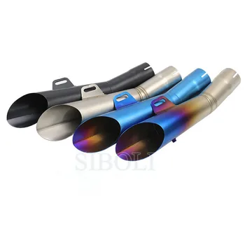 

Universal High Quality Motorcycle Exhaust Pipe Muffler Motorcross Scooter Escape Moto Pot For KTM Z750 R1 R6 MT03 FZ1 Ninja ER6N