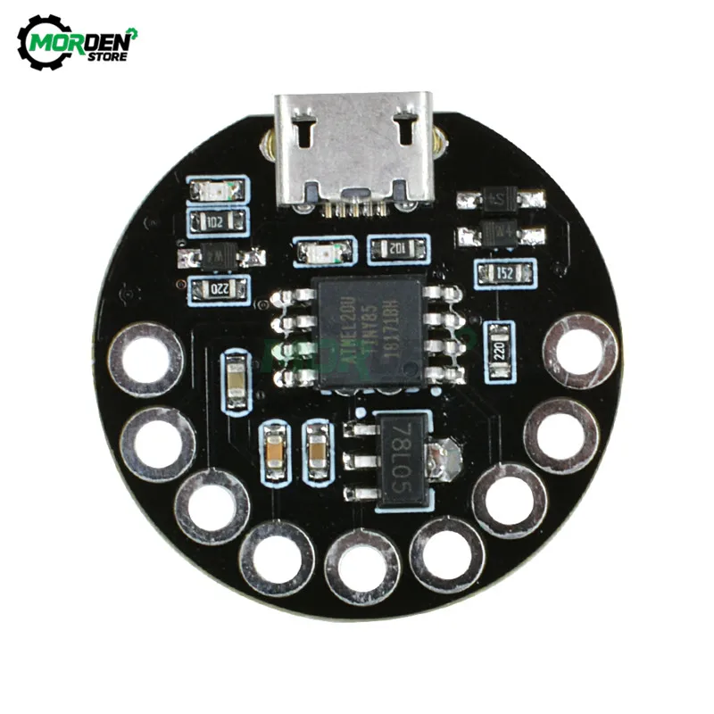 Микро-usb LilyTiny LilyPad ATtiny85 плата для развития носимый Модуль программируемый SRAM Digispark