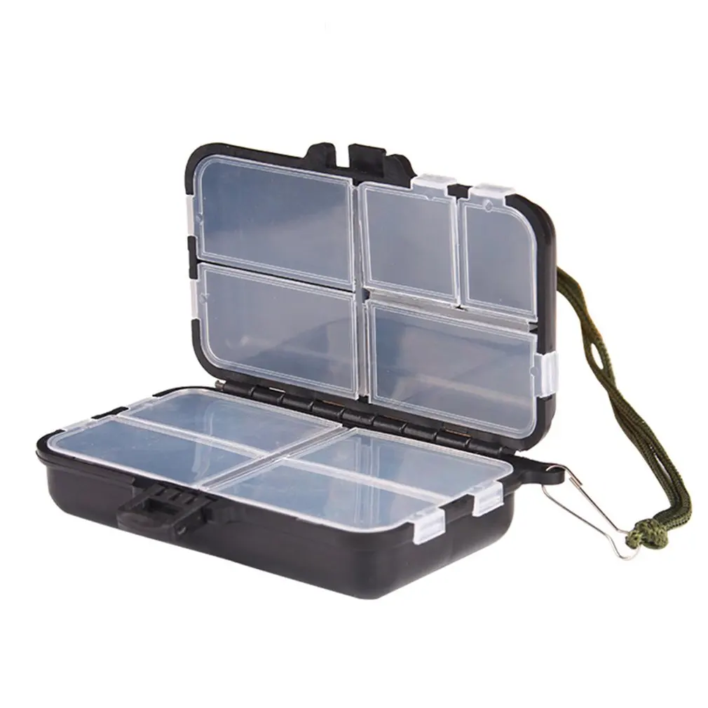 

1 Pcs Fishing Storage Box Accessories Independent Compartments Clear Visibility Of Your Bait Small Size Large Capacity