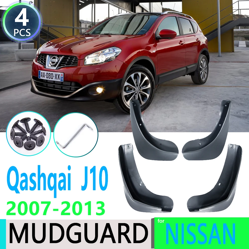 for Nissan Qashqai J10 2007 2008 2009 2010 2011 2012 2013 Fender Mudguard  Mud Flaps Guard Splash Flap Mudguards Car Accessories|Mudguards| -  AliExpress