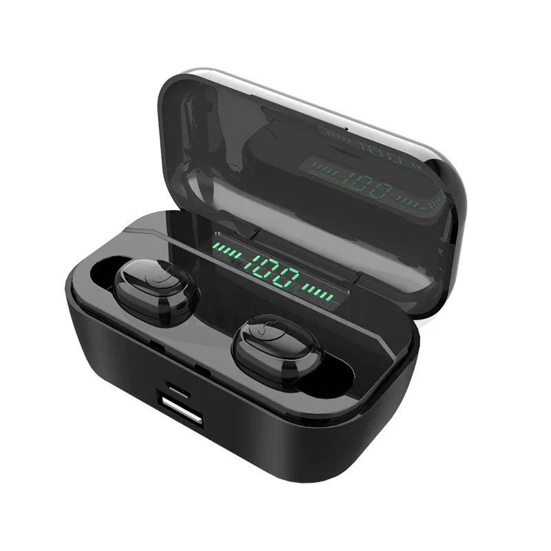 Новинка TWS Bluetooth 5,0, беспроводные стерео наушники, Hi-Fi, HD беспроводные наушники, Спортивная гарнитура, наушники, гарнитура, для телефонов - Цвет: as the picture shows