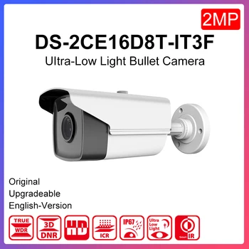 

Original hikvision DS-2CE16D8T-IT3F 2 MP Ultra Low Light Fixed Bullet Camera IR Range 60m