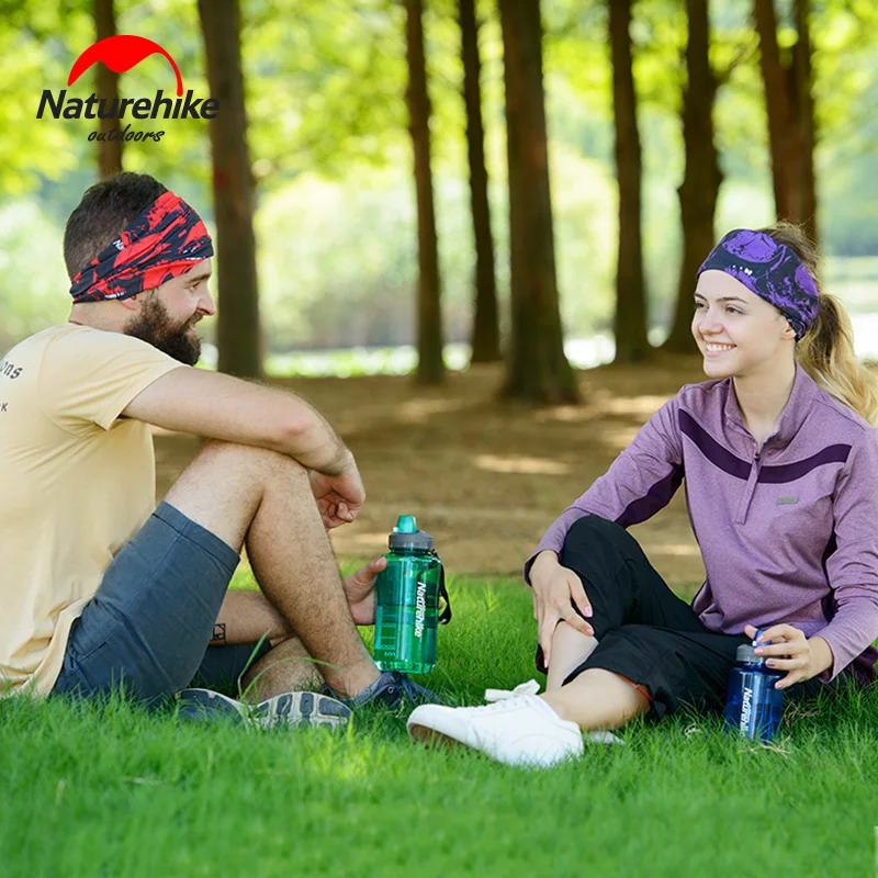 Naturehike 750 мл 1000 мл Открытый Бег Велоспорт Фитнес бутылка для воды большая емкость пластиковая спортивная чашка для пешего туризма альпинизма