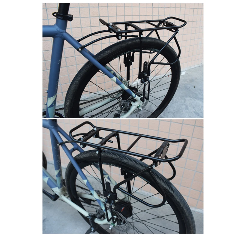 Велосипедный багажник MTB велосипедная алюминиевая полка Рамка Держатель