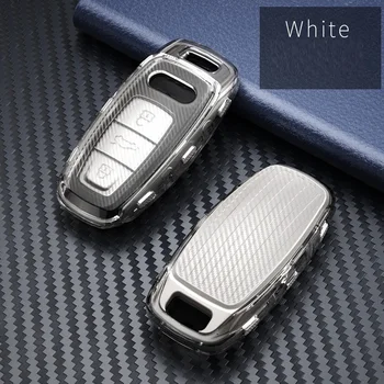 

Soft TPU Car Remote key case key Cover For Audi A6 C8 A7 A8 Q8 2018 2019 Car Styling Car Accessories