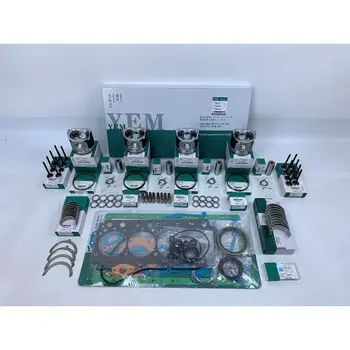 

New Aftermaket Engine Part V2607 Repair Kit With Piston Rings Bearing Valves Cylinder Gaskets For Kubota