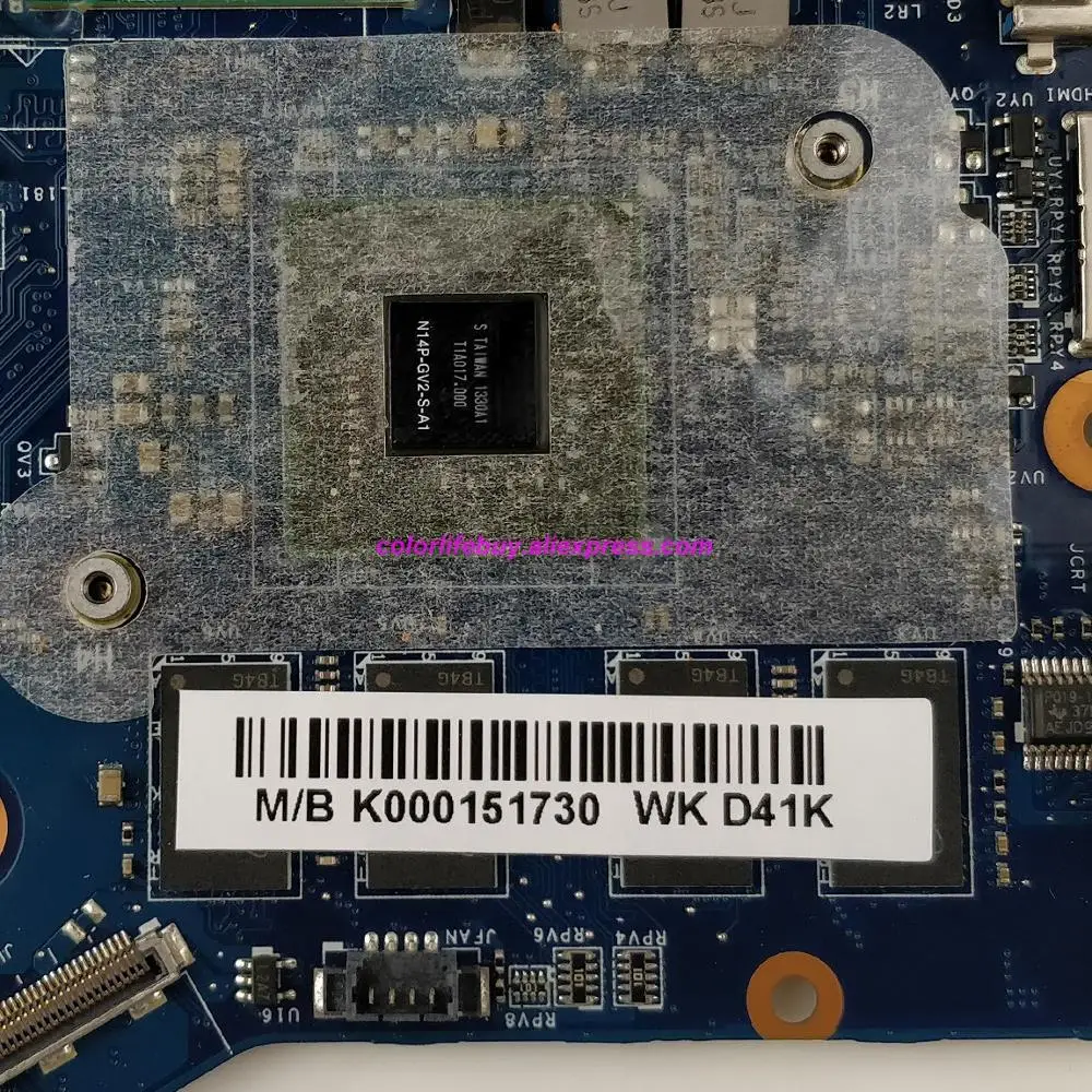 Genuine K000151730 VFKTA LA-9861P SLJ8E HM76 w GT740M GPU Laptop Motherboard for Toshiba Satellite Series Notebook PC