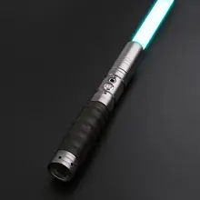 

TXQSABER TS001 RGB Lightsaber Metal Handle Heavy Dueling 12 Color Change Volume Adjustment Force 6 SoundFonts FOC Blaster Sword