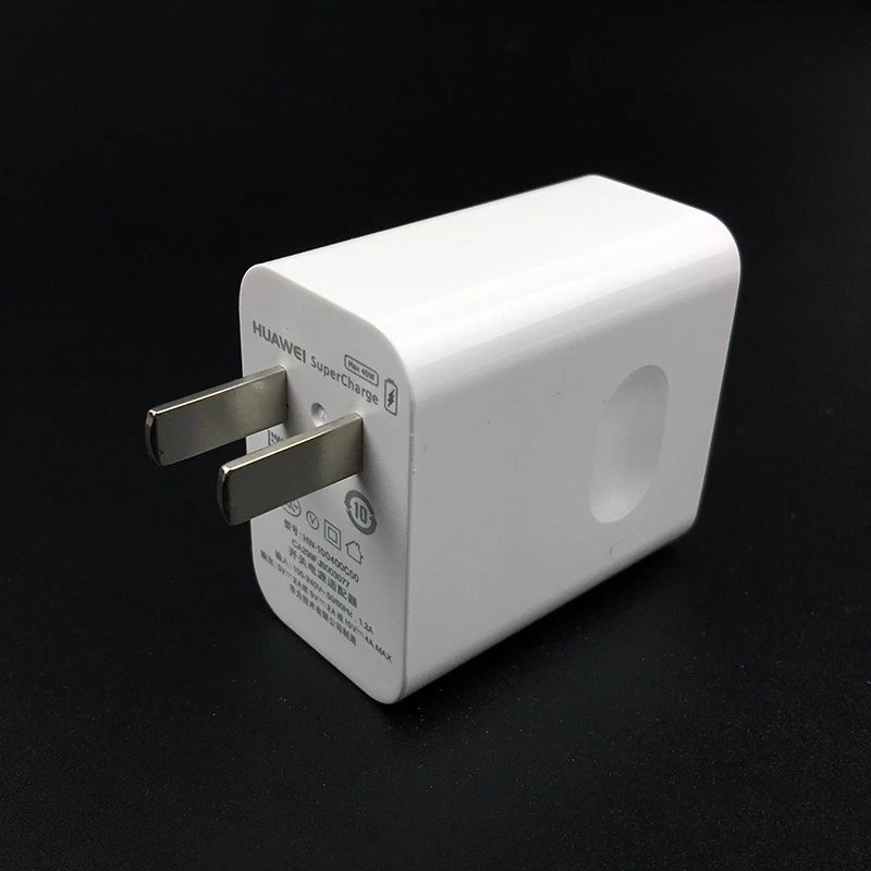 40w US charger Зарядное устройство huawei,, 40 Вт, ЕС, быстрая зарядка, адаптер питания, 5 А, Тип c, кабель usb для mate 30 pro nova 5 5t 5 pro 6 p20 p30 pro - Тип штекера: 40w US charger