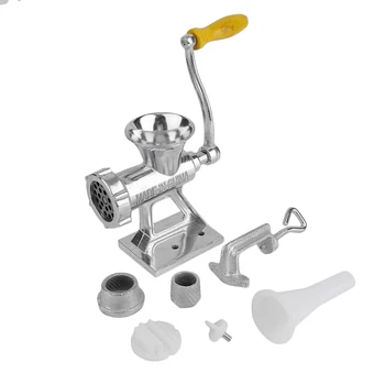 

Hand Operated Sausage Meat Grinder Mincer Machine Table Crank Tool Home Kitchen Cooking Tool Cutter Slicer Beef