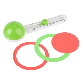 

Offic Portable Round Circle Cutting Knife Ruler Paper Scrapbooking Card DIY Cutter