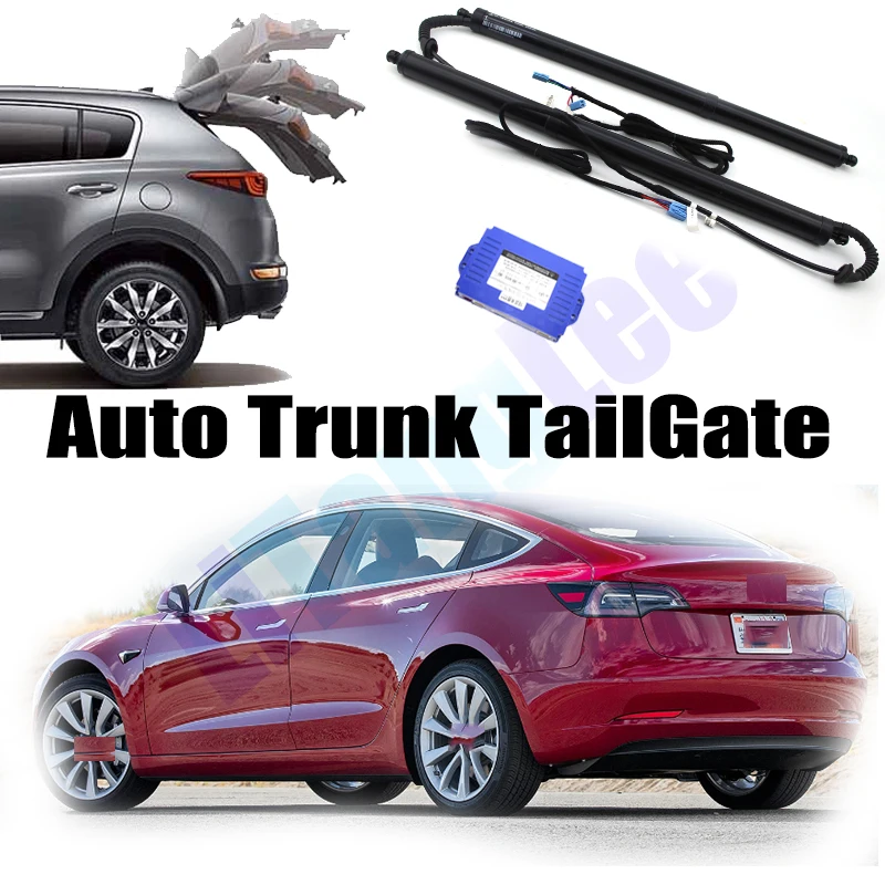 

Car Power Trunk Lift For Tesla Model 3 Electric Hatch Tailgate Tail gate Strut Auto Rear Door Actuator