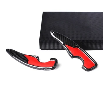 

For Toyota GT86 Steering Wheel Shift Paddle Shifter Extension For Subaru BRZ 2017 Carbon Fiber Car Accessories 1Pair