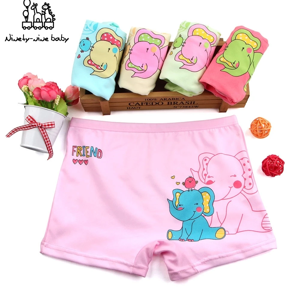 

5Pcs/pack Girls Children's Underwear for Kids Cartoon Shorts Soft Cotton Underpants Children's Boxer Underwear Kids Girl Clothes