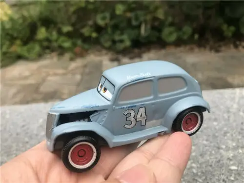 Disney Pixar Автомобили 1:43 большого размера металлический литой автомобиль Джексон/Маккуин/Круз рамираз/Ривер Скут/Junior - Цвет: River