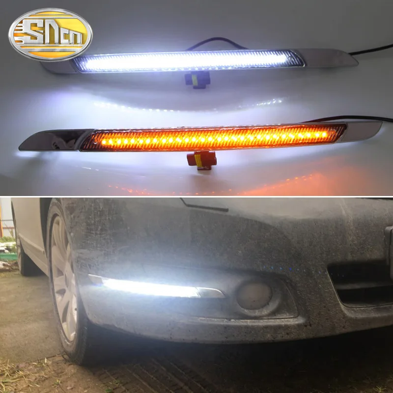 SNCN 2 шт. светодиодные дневные ходовые огни светильник для Nissan Teana J32 2008 2013