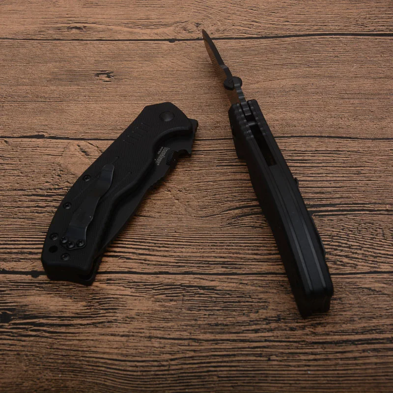 Kershaw 6044 Складной Карманный Походный нож 8cr13 лезвие G10 Ручка Открытый тактический охотничий нож для выживания Фруктовые Ножи EDC инструмент