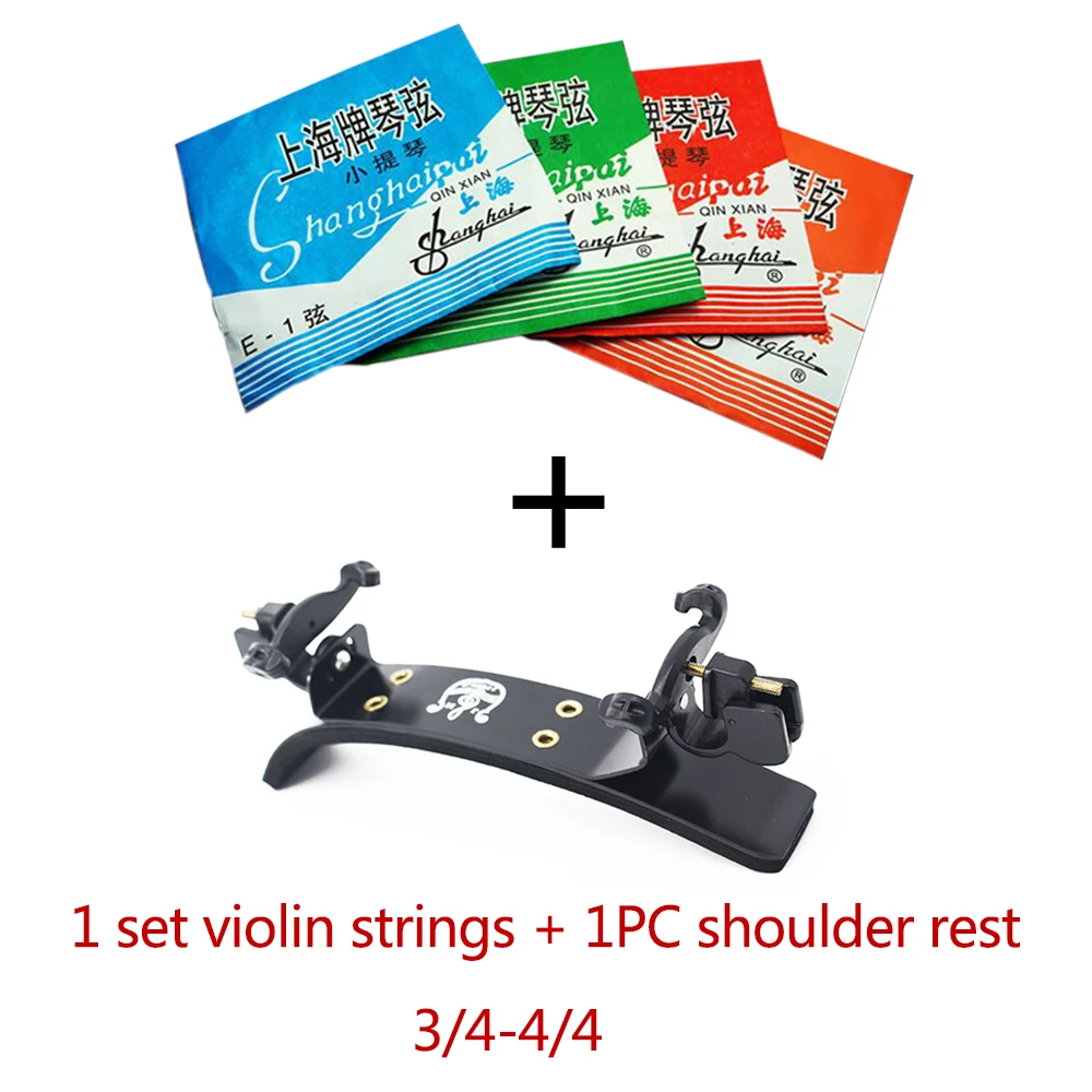 Professional Adjustable Violin Shoulder Rest - Comfortable Pad for All Sizes