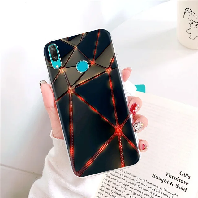 Case For Huawei Y7 Pro Case For HuaweiY7 Pro 2019 Y7 Prime 2018 Y7A Y7p Y 7 Soft TPU Phone Coque Fashion Phone Back Cover Funda J060