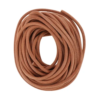 

1 Roll Soft Round Jewelry PU Leather Cord, 10 Meters 5mm, 6mm, 8mm Diameter