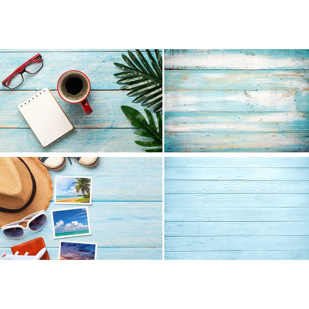 Photography Backdrop Colorful Wooden Floor Photo Background Product Show Toy Photographic for Studio Newborn Photocall | Электроника