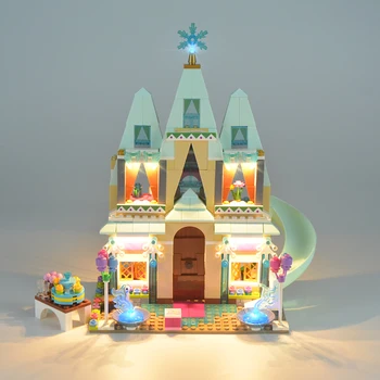 

LED lighting package compatible with 41068 ice and snow castle building blocks, girl's favorite gift (lighting only)