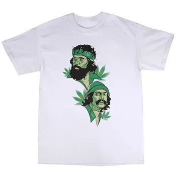 

Cheech & Chong Tribute T-Shirt 100% Cotton Up In Smoke Next Movie Print T Shirt Mens Short Sleeve Hot Top Tee Anime