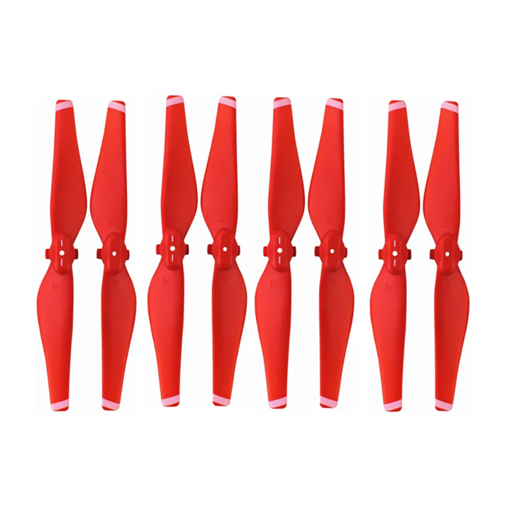 

8PCS MAVIC AIR four-axis aircraft propeller quick release blade 5332S positive and negative propeller drone parts red