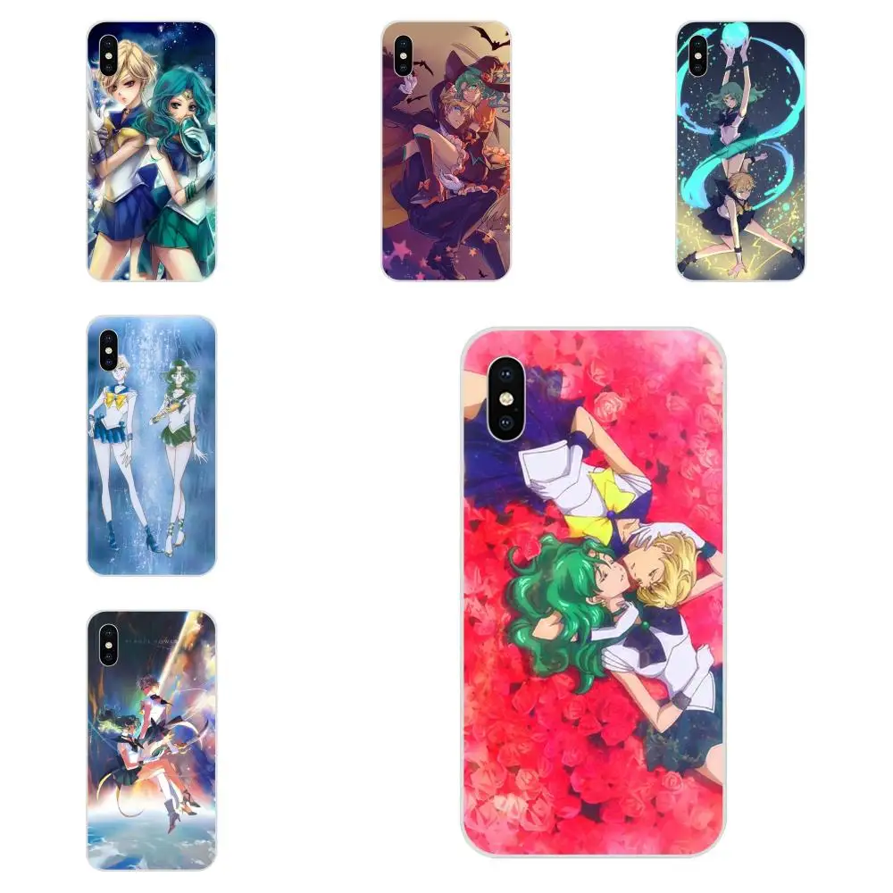 Custom Phone Pattern Cute Sailor Uranus Moon для Apple iPhone 4 5 5C 4S SE 6 6S 7 8 Plus X XS Max XR | Мобильные телефоны и