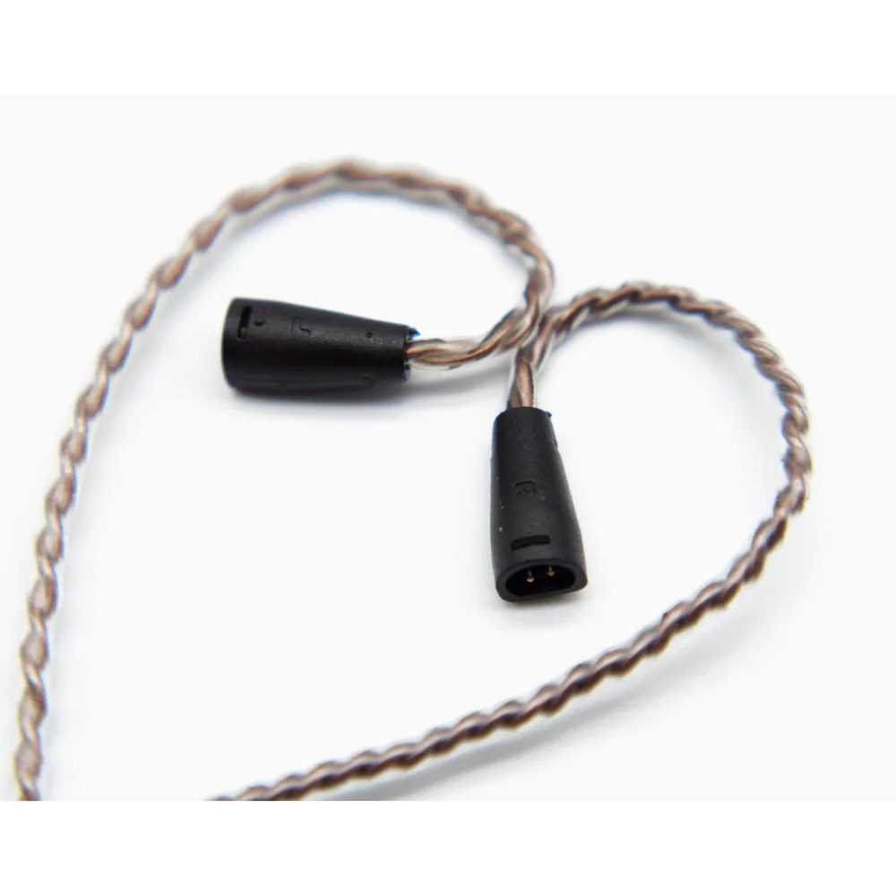 Headphone screen cable replacement line IE8 IE8I ie80 headphone cable with wheat line UE braided wire