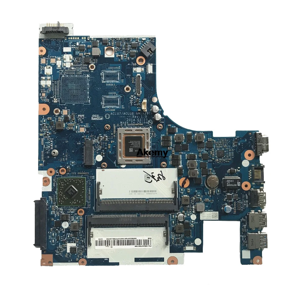 Z50-75 материнская плата для lenovo Z50-75 G50-75M G50-75 материнская плата ACLU7/ACLU8 NM-A291 Rev1.0 с A10-7300 Процессор Тесты
