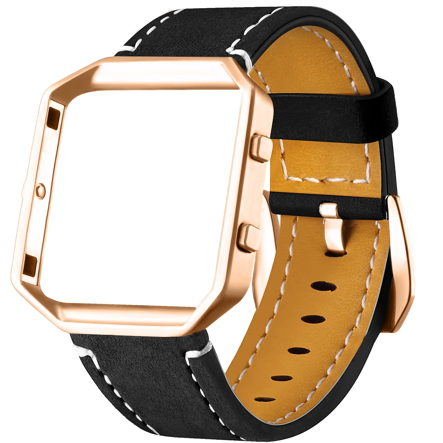 Joyozy практичные, для часов оправа и ремешок для fitbit blaze band Модные кожаные сменные браслеты ремешок для fitbit blaze ремень