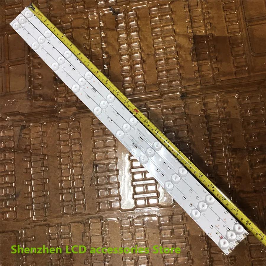 Peças Lote Lcd Led Back Light D304phhb01f5b Kj315d10-zc14f-03 303kj315031 E348423 10led 570 Milímetros 3v 100% Novo 12 - tv - Image 3
