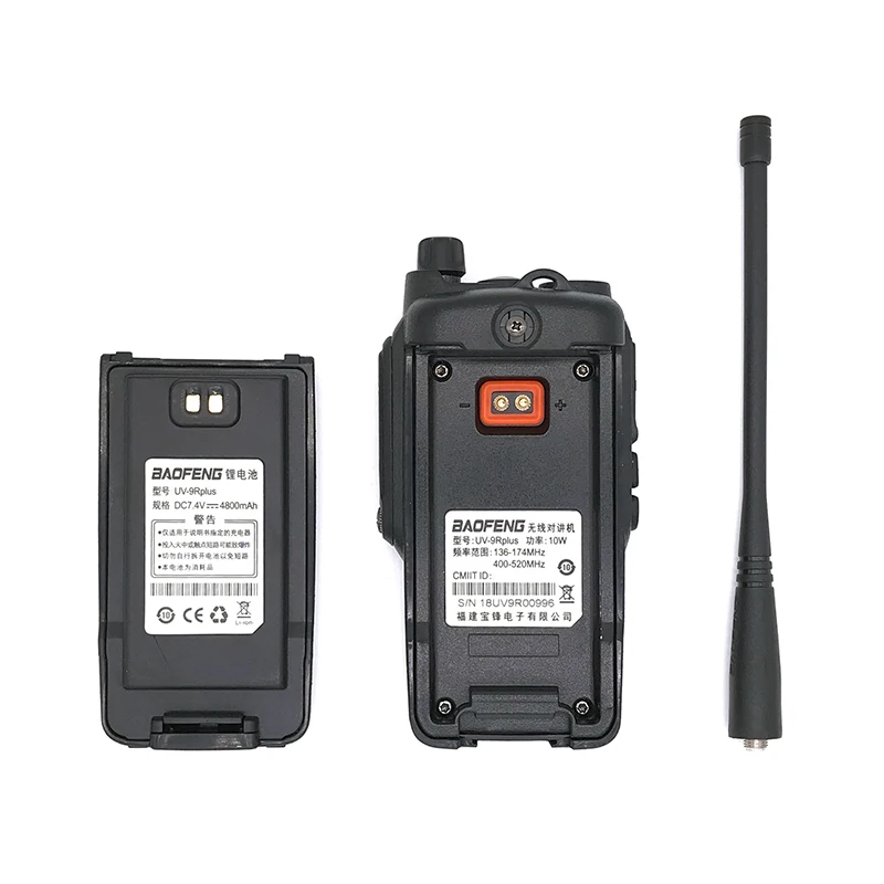 10W-4800mAh-Baofeng-UV-9R-PLUS-Walkie-Talkie-Waterproof-UHF-VHF-Radio-Amateur-Marine-Ham-CB