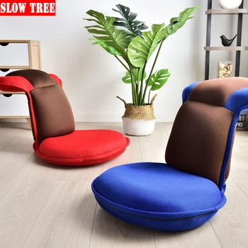 

Lounger Sofa Foldable Bed Single Floor Chair Furniture Sofa for Living Room Tatami Lazy Balcony Leisure Floating Window Couch
