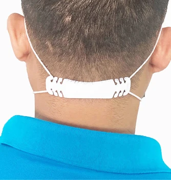 

10PCS Mask Hook Ear Wear Type Adjustment Plastic Buckle Ear Rope Extension Buckle Change Wear Use Convenience Type Simple Design